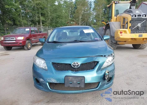 2009 Toyota Corolla S/Le/Xle z USA, uszkodzony, nr VIN 2T1BU40E09C126250